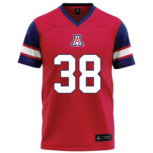 Arizona - NCAA Football : Aiden Miller - Red Football Jersey-0