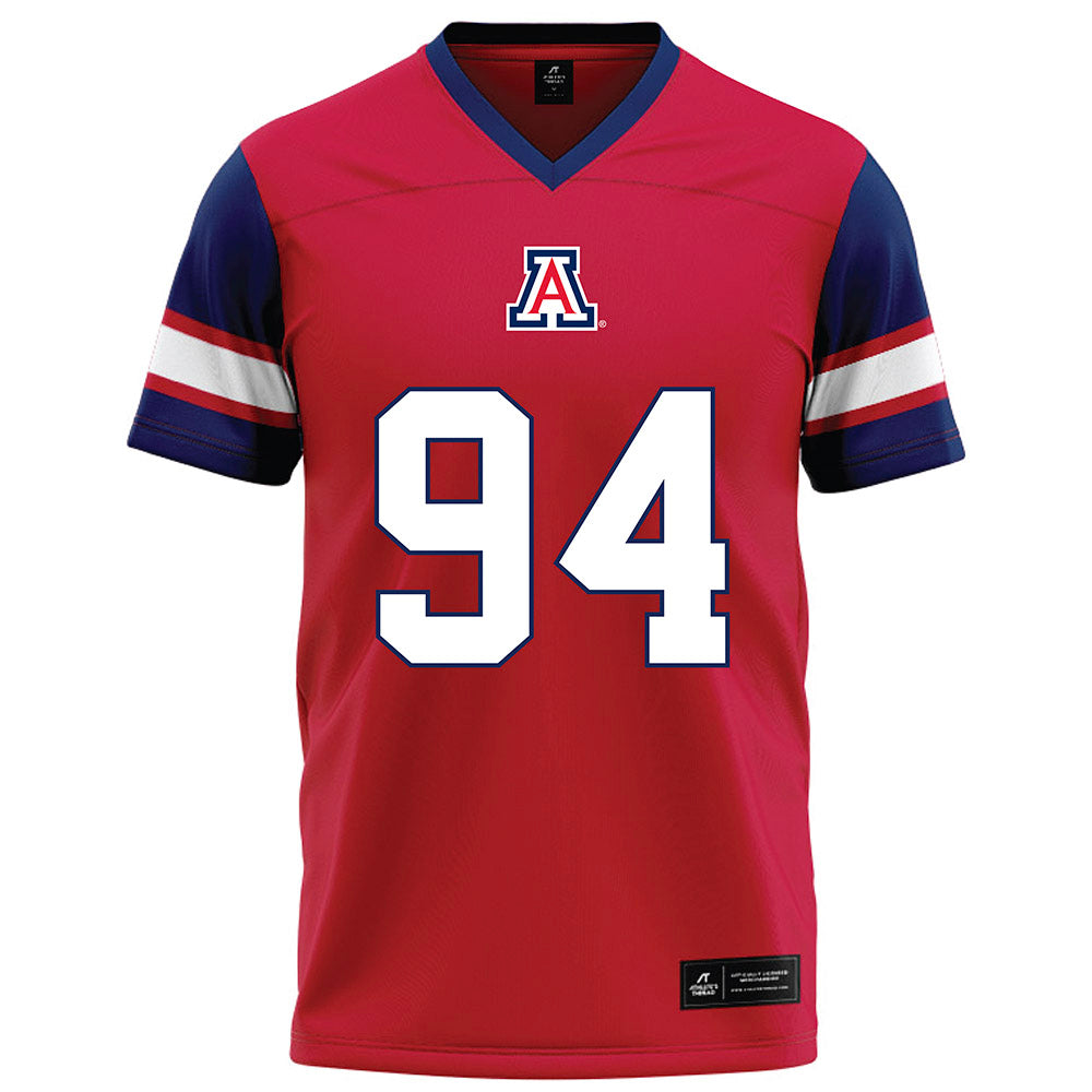 Arizona - NCAA Football : Eduwa Okundaye - Red Football Jersey-0