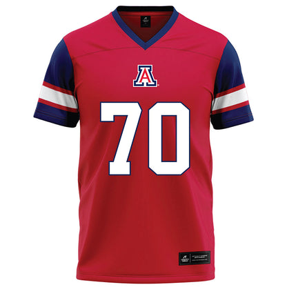 Arizona - NCAA Football : Zarius Wells - Red Football Jersey