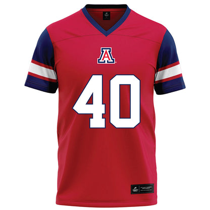 Arizona - NCAA Football : Brandon Craddock - Red Football Jersey-0