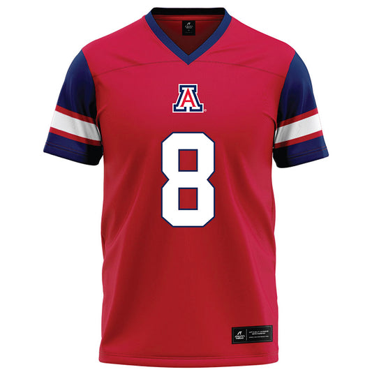 Arizona - NCAA Football : Braedyn Locke - Red Football Jersey-0