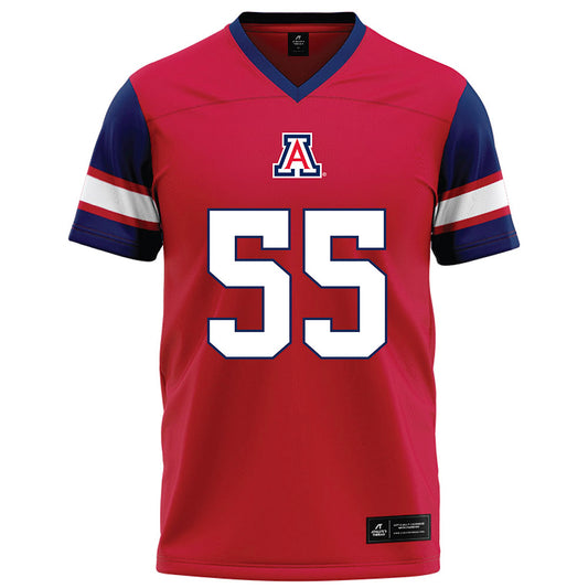 Arizona - NCAA Football : Leviticus Su'a - Red Football Jersey