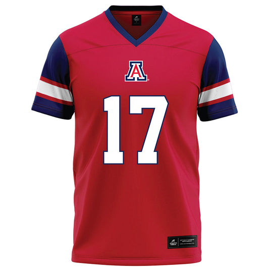 Arizona - NCAA Football : Isaiah Mizell - Red Football Jersey-0