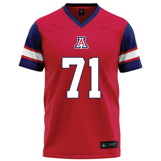 Arizona - NCAA Football : Tristan Bounds - Red Football Jersey-0
