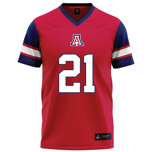 Arizona - NCAA Football : Johno Price - Red Football Jersey