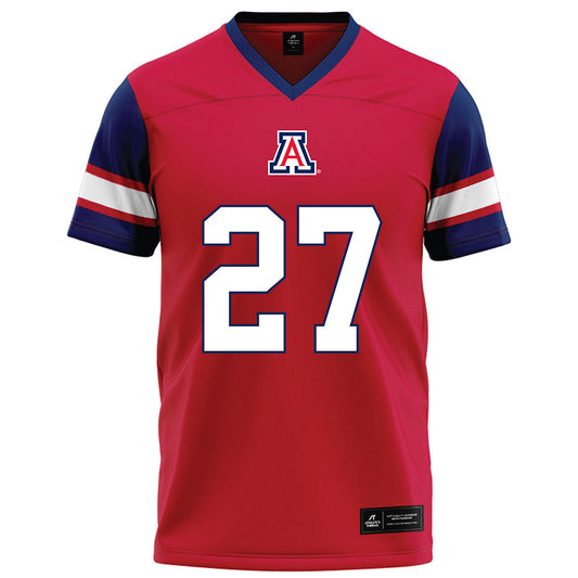 Arizona - NCAA Football : Gianni Edwards - Red Football Jersey-0