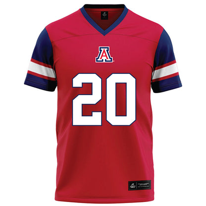 Arizona - NCAA Football : Dajon Hinton - Red Football Jersey-0
