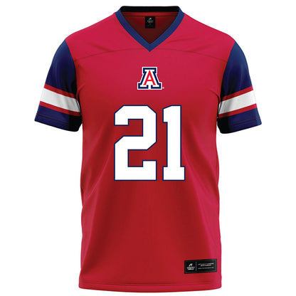 Arizona - NCAA Football : Ismail Mahdi - Red Football Jersey-0