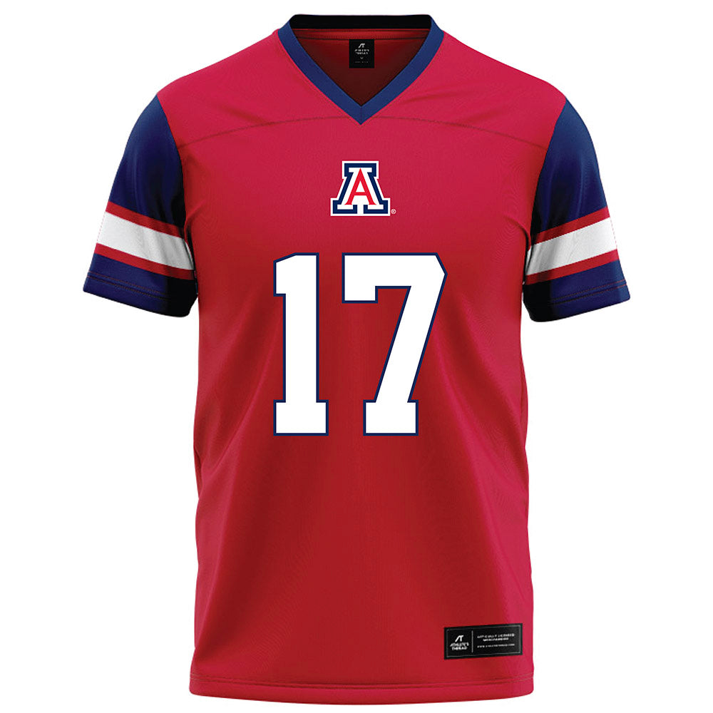 Arizona - NCAA Football : Jshawn Frausto-Ramos - Red Football Jersey-0