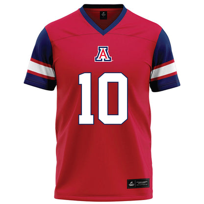 Arizona - NCAA Football : Luke Haugo - Red Football Jersey-0