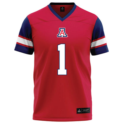 Arizona - NCAA Football : Noah Fifita - Red Football Jersey-0