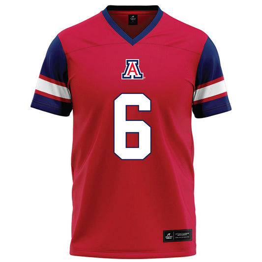 Arizona - NCAA Football : Taye Brown - Red Football Jersey