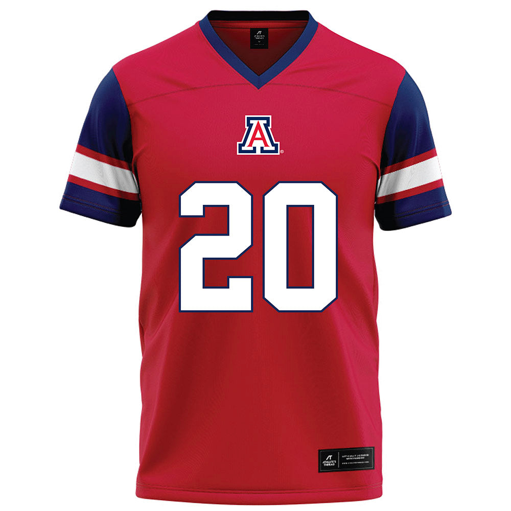 Arizona - NCAA Football : Brandon Johnson - Red Football Jersey-0