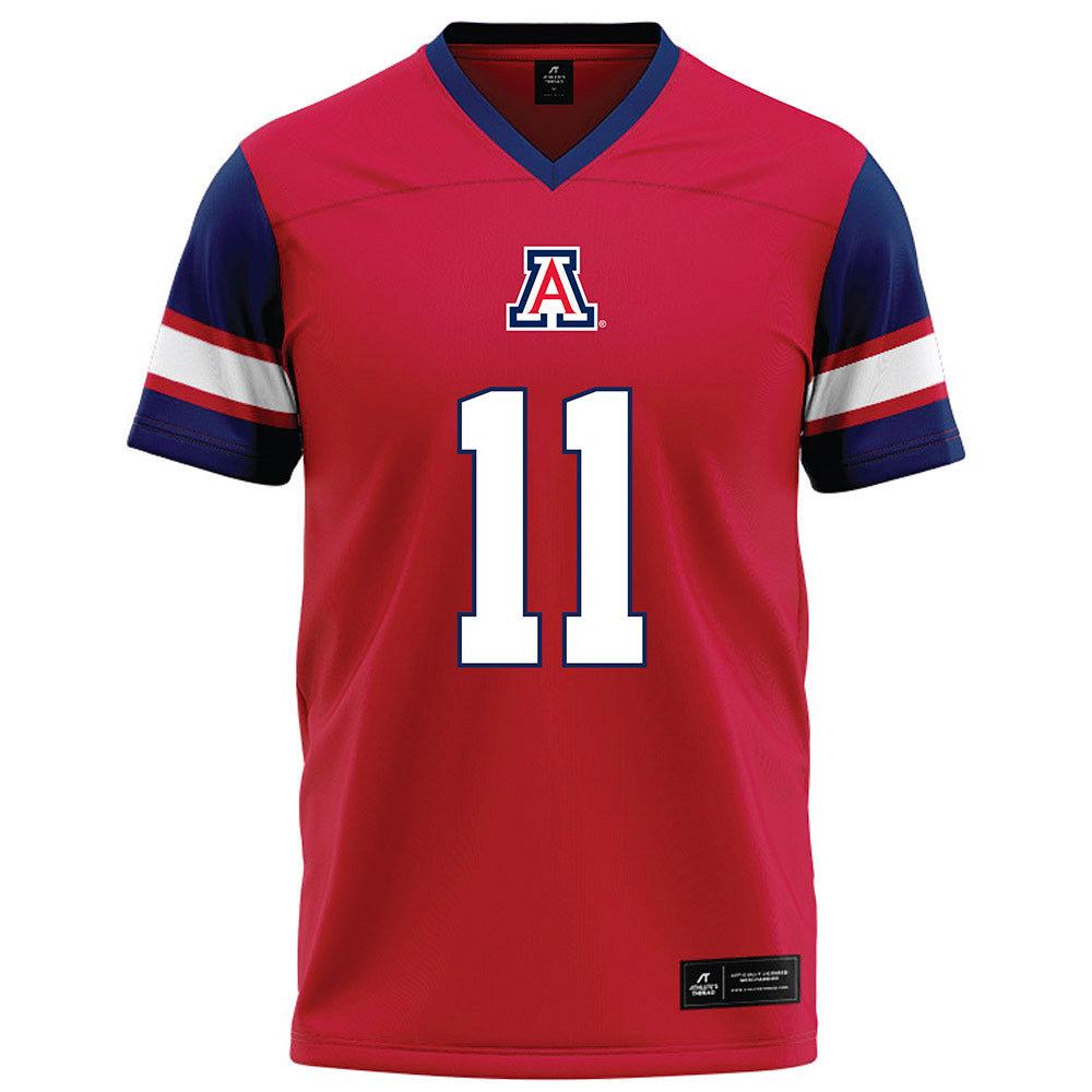 Arizona - NCAA Football : Jabari Mann - Red Football Jersey-0