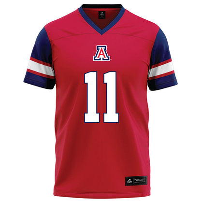 Arizona - NCAA Football : Jabari Mann - Red Football Jersey-0