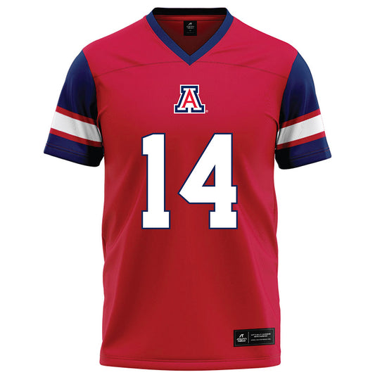 Arizona - NCAA Football : Mason Bray - Red Football Jersey-0