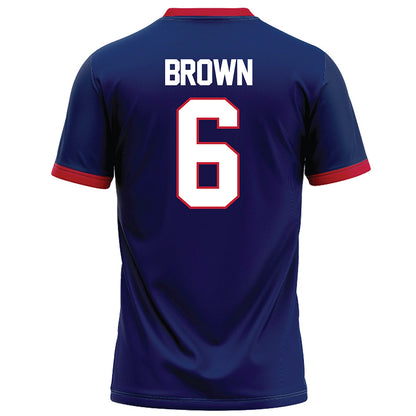 Arizona - NCAA Football : Taye Brown - Blue Football Jersey