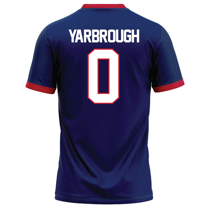 Arizona - NCAA Football : Wesley Yarbrough - Blue Football Jersey-1