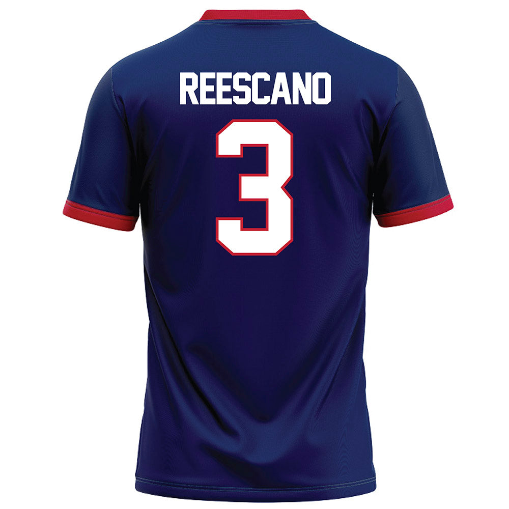 Arizona - NCAA Football : Kedrick Reescano - Blue Football Jersey