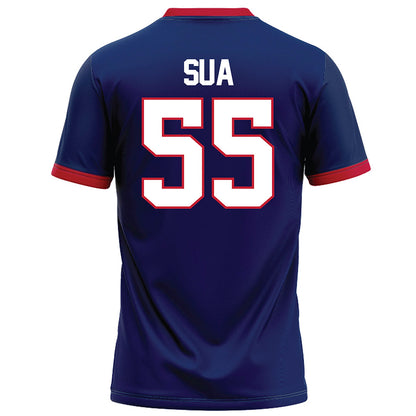 Arizona - NCAA Football : Leviticus Su'a - Blue Football Jersey