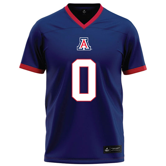 Arizona - NCAA Football : Wesley Yarbrough - Blue Football Jersey-0