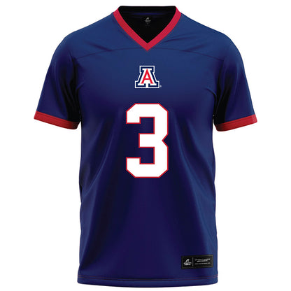 Arizona - NCAA Football : Kedrick Reescano - Blue Football Jersey