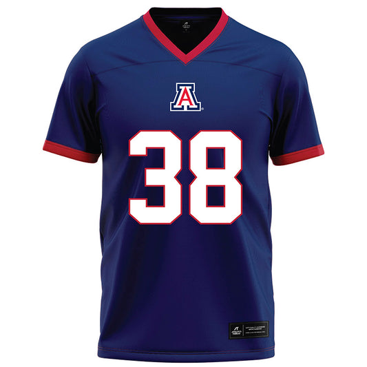 Arizona - NCAA Football : Aiden Miller - Blue Football Jersey-0