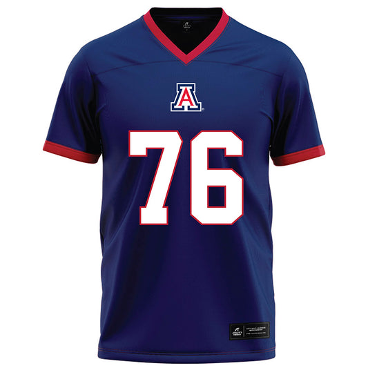 Arizona - NCAA Football : Jordan Brown - Blue Football Jersey-0
