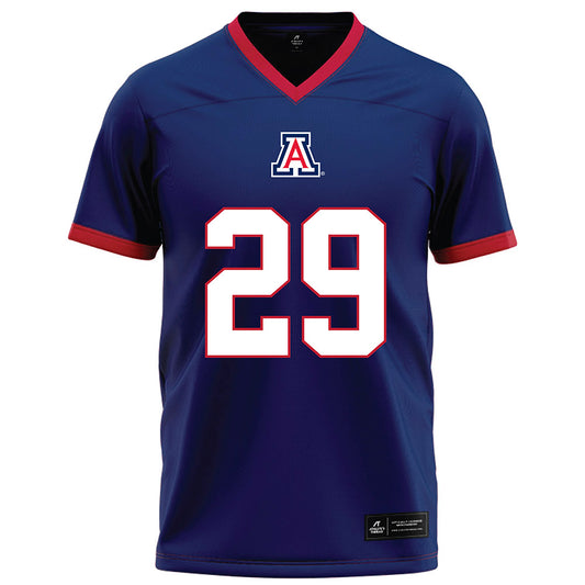 Arizona - NCAA Football : Devin Dunn - Blue Football Jersey