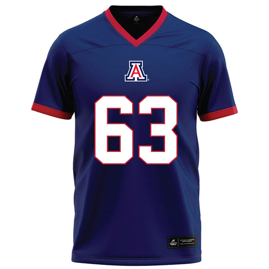 Arizona - NCAA Football : Alexander Doost - Blue Football Jersey-0
