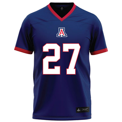 Arizona - NCAA Football : Gianni Edwards - Blue Football Jersey-0