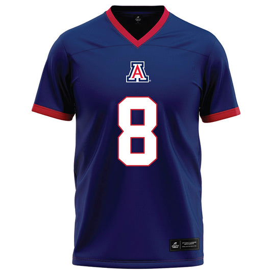 Arizona - NCAA Football : Braedyn Locke - Blue Football Jersey-0