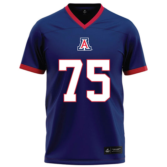 Arizona - NCAA Football : Ty Buchanan - Blue Football Jersey-0