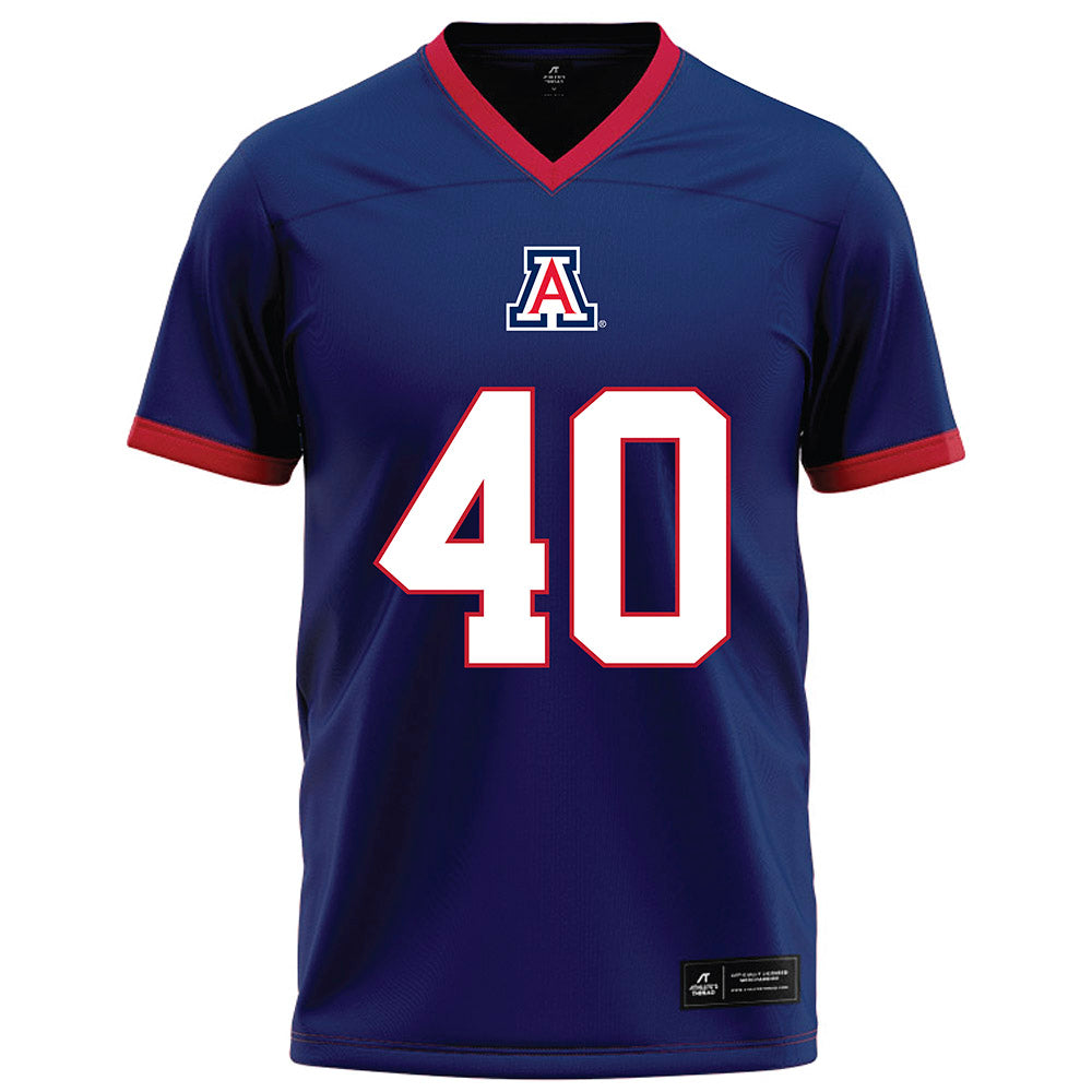 Arizona - NCAA Football : Brandon Craddock - Blue Football Jersey-0