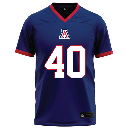 Arizona - NCAA Football : Brandon Craddock - Blue Football Jersey-0