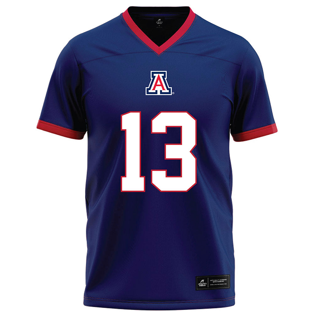 Arizona - NCAA Football : Cam Chapa - Blue Football Jersey-0