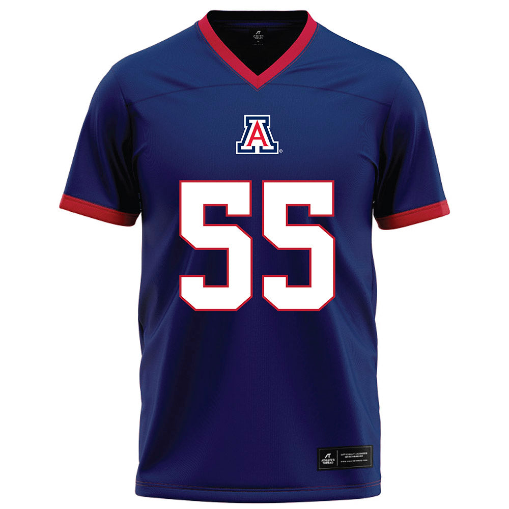 Arizona - NCAA Football : Leviticus Su'a - Blue Football Jersey