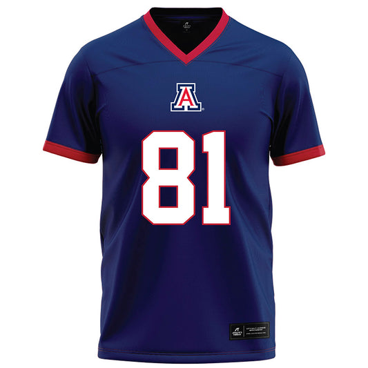 Arizona - NCAA Football : Scotty Brennan - Blue Football Jersey-0