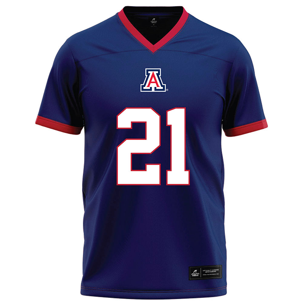 Arizona - NCAA Football : Ismail Mahdi - Blue Football Jersey-0
