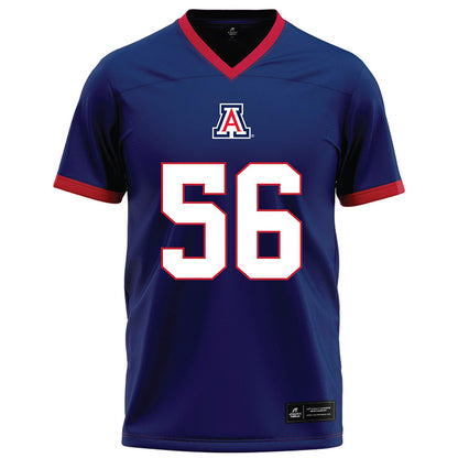 Arizona - NCAA Football : Sione Tohi - Blue Football Jersey-0