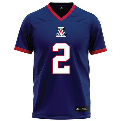 Arizona - NCAA Football : Jeremiah Patterson - Blue Football Jersey