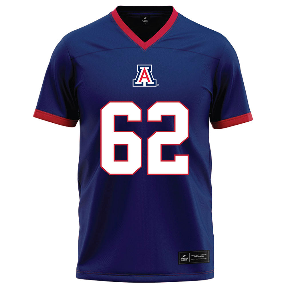 Arizona - NCAA Football : Javian Goo - Blue Football Jersey-0