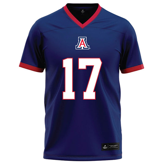 Arizona - NCAA Football : Isaiah Mizell - Blue Football Jersey-0