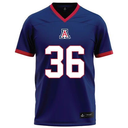Arizona - NCAA Football : Dominic Hanger - Blue Football Jersey