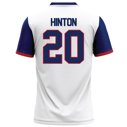 Arizona - NCAA Football : Dajon Hinton - White Football Jersey-1