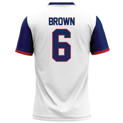 Arizona - NCAA Football : Taye Brown - White Football Jersey