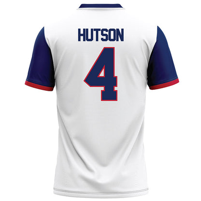 Arizona - NCAA Football : Kris Hutson - White Football Jersey-1