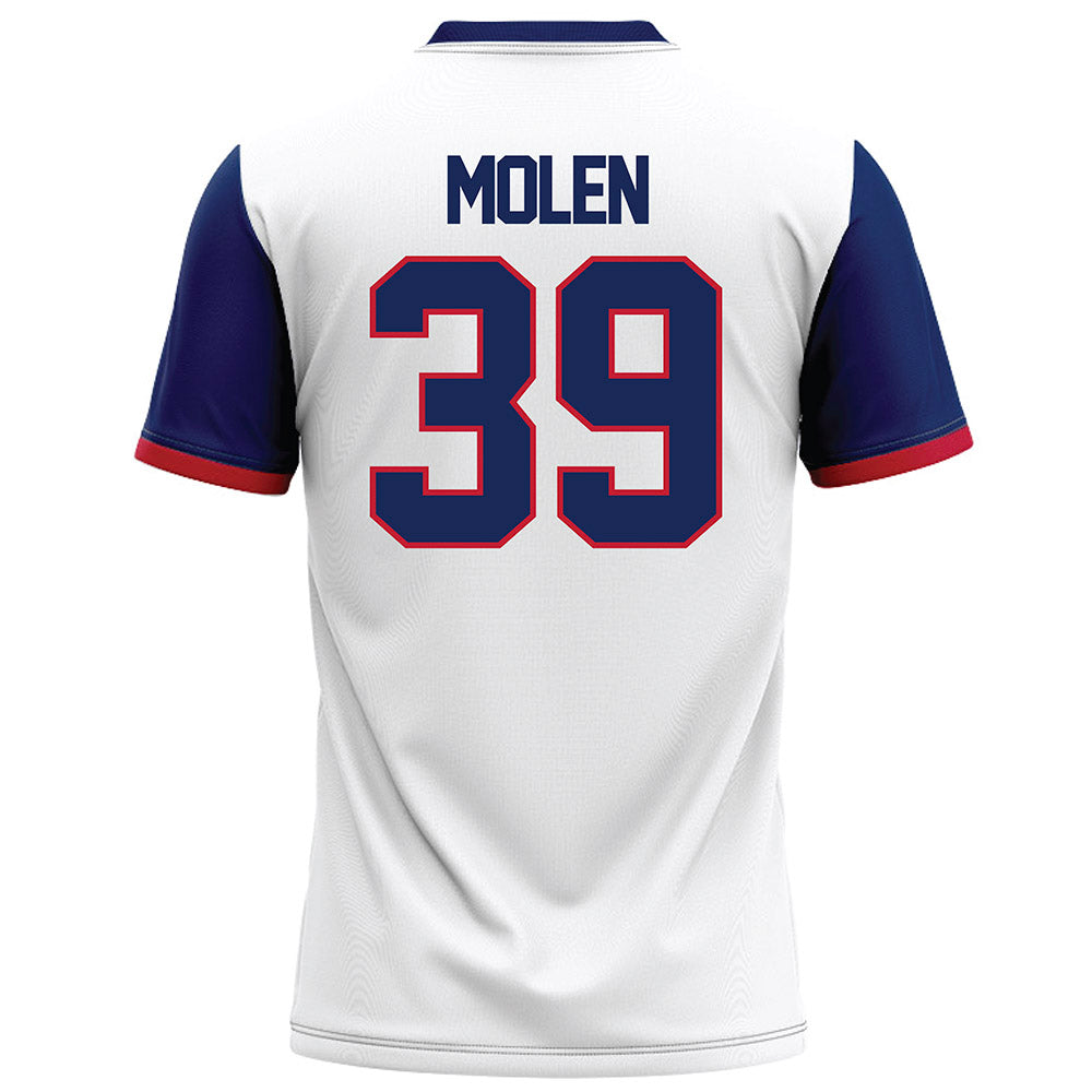Arizona - NCAA Football : Broden Molen - White Football Jersey-1