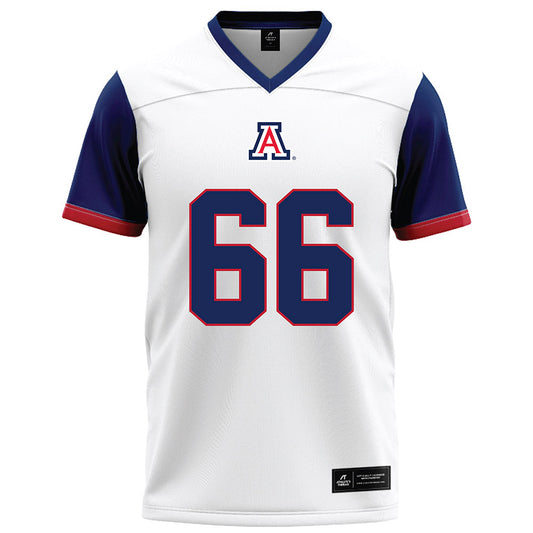Arizona - NCAA Football : Jaxon Griffin - White Football Jersey-0