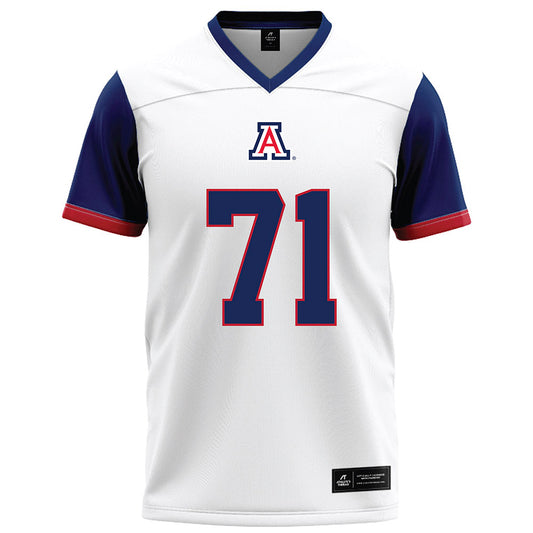 Arizona - NCAA Football : Tristan Bounds - White Football Jersey-0